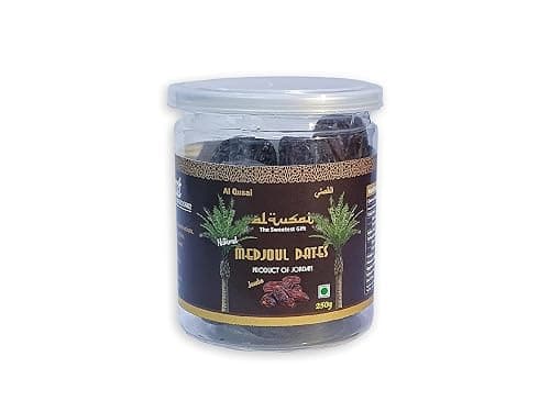 Al Qusai Medjoul/Medjool Dates, Jordan (Medjoul 250g Petcan)