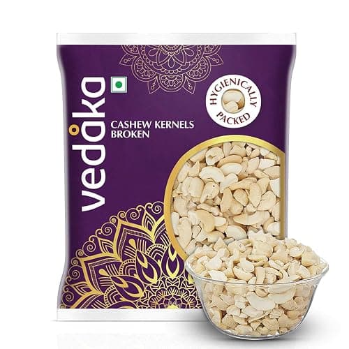 Amazon Brand - Vedaka Broken Cashews | 100 g | Kaju Nuts | Gluten-Free & Plant Based Protein | Hygienically packed