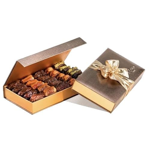 Bateel | Midas Gift Set | Filled Dates | Rectangle medium| 20.1 oz