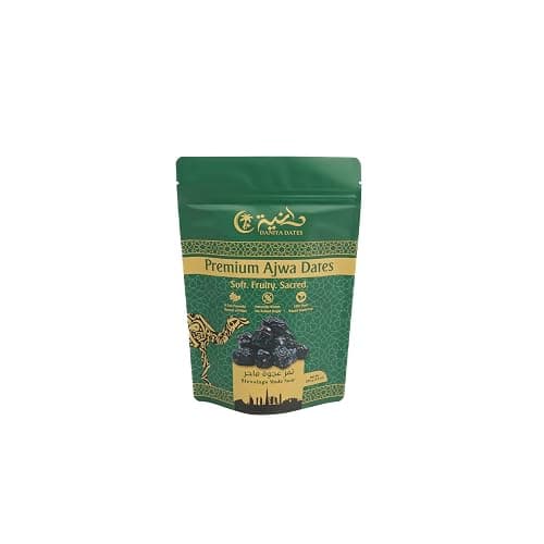 Daniya Premium Ajwa Dates 8.82oz (250g) | Pack of 1 | Wholesome and Natural | Naturally Sweet | No Added Sugar