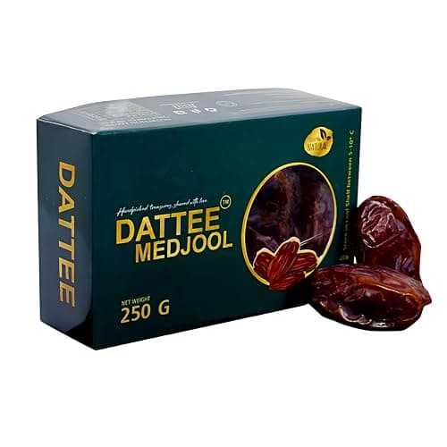DATTEE MEDJOOL DATES 500G | Naturally Sweet & Juicy | Rich Energy Snack | Perfect for Gifting & Healthy Lifestyle | Fresh & Delicious Dates | Jumbo Size Dates