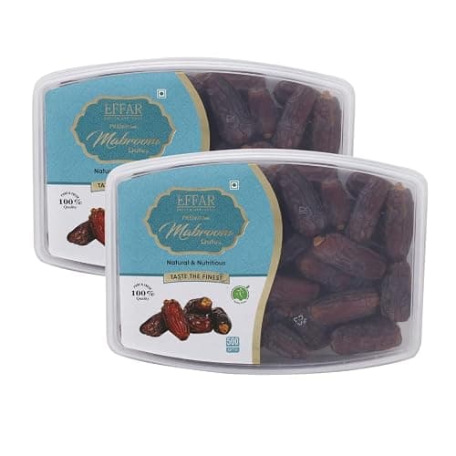 Effar Mabroom Dates | 1000gm | Mabroom Khajoor | Pack of 2|