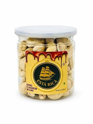 Esta Rica King Cashew W180 Export Quality Whole Nuts