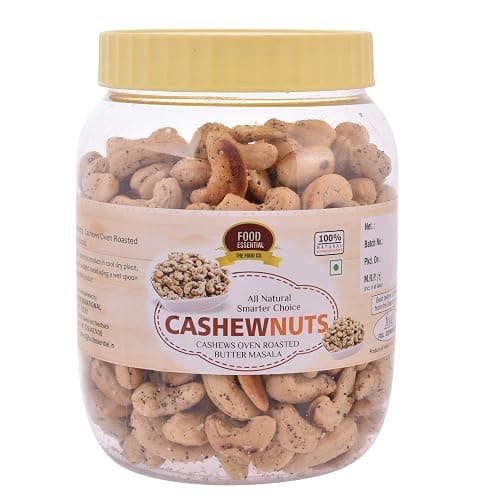 FOOD ESSENTIAL Cashews Oven Roasted Butter Masala, 2Kg