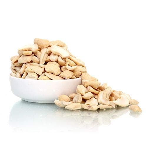 GO KITCHEN Broken Cashews/Kaju Tukdi 500g | Gluten Free & Plant Based Protein | Delicious Natural Cashew Dry Fruit | Split Cashews For Mithai