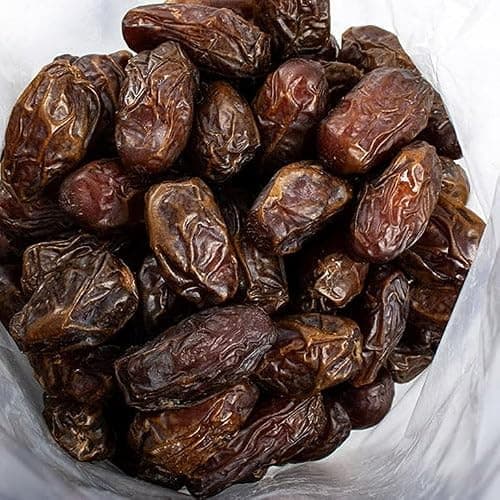 IEATWORLD Fresh Natural Jumbo Medjool Dates Always Fresh (5 Lbs)
