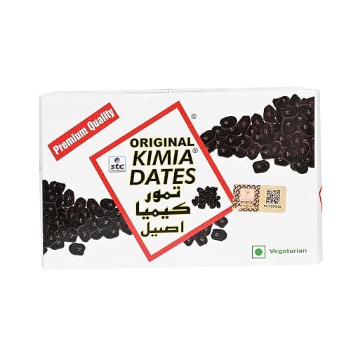 Kimia Dates Original Mazafati Dates - Pack of 1 (500gm) | Juicy & Delicious Khajoor, Khajur | Healthy Snacks | Rich in Fibre | Perfect for Snacking (Carton Box)