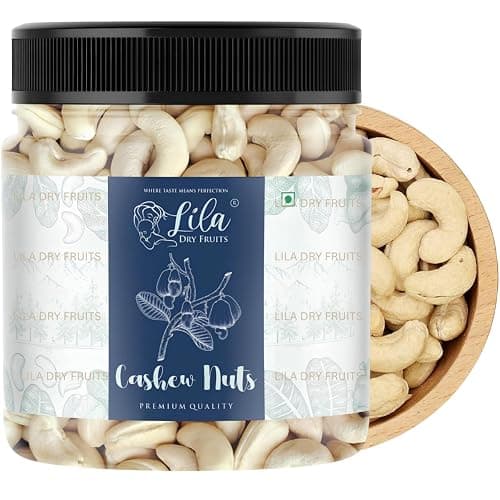 LILA DRY FRUITS Cashew Nuts 2kg Whole Kaju Nutritious & Delicious