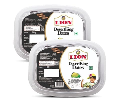 Lion Desert King 1kg Pack - Omani Fardh Khajoor - Premium Dry Fruit