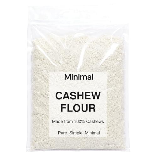 Minimal Cashew Flour, 100% Pure Finely Ground Cashew Powder 1kg, Gluten Free, Unsweetened, Premium Quality for Baking, Cooking, Keto & Healthy Recipes