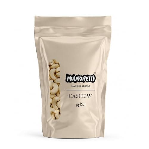 Mulakupetti Premium Cashew w180, Roasted, High in Healthy Fats, Protein and Antioxidants, Versatile Cooking Ingredient