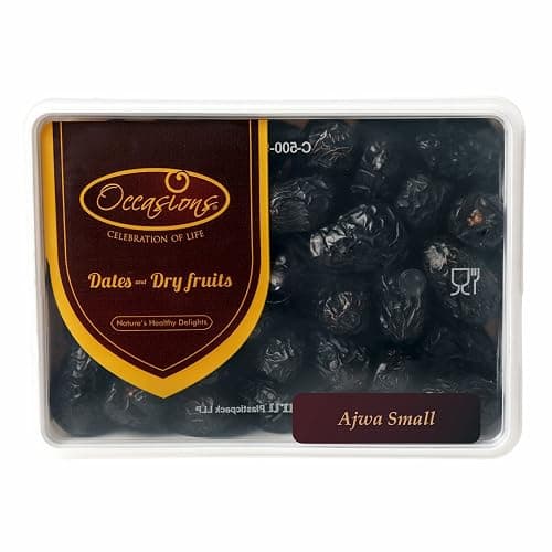 Occasions | Ajwa Dates small 400 gm | Saudi Arabian Dates | Ajwa Khajoor