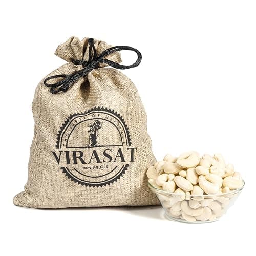 Pure Premium Cashew | Whole Cashews kaju 1KG| Cashew Nuts Healthy Dry Fruits, High Protein Ideal Dry Fruits for Healthy Snacks and Diwali Gifts.