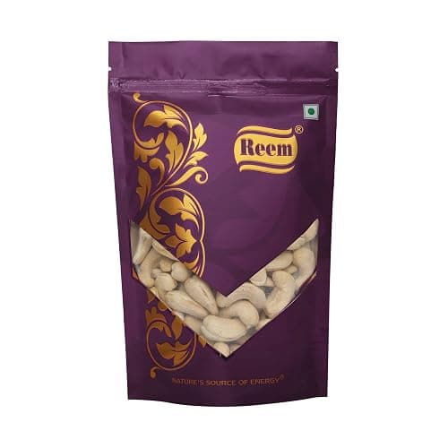 REEM Cashew W180 Grade | 250 grams | Nature's Source of Energy | Rich in Nutrients, Protein & Antioxidants