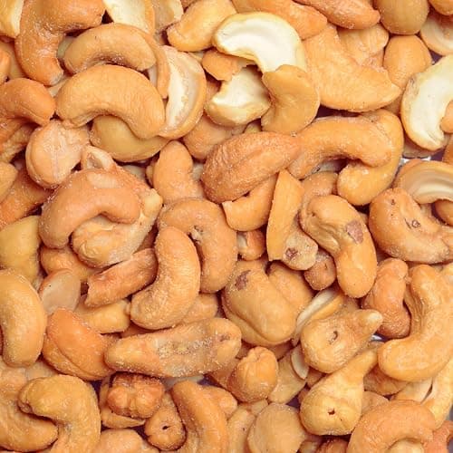 Smoked Cashews by It's Delish, 5 Lbs Bulk | Gourmet Lightly Roasted Salted Cashew Nuts Smoky Flavor, Healthy Snacks, Yummy Nut Snack for Adults | Trans-fat Free, Kosher Parve