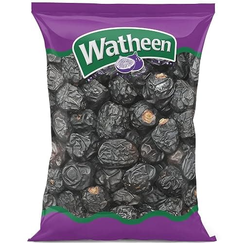 Watheen: Fresh Dates Ajwa | Premium From Saudi Arabia | Healthy Snacking | High Nutrients | Fiber (Ajwa Dates Premium 1Kg)