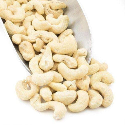 Whole Cashews, Raw, W320 Size, Vegan, 50 lb, Packed in Facility with Nuts, Peanuts, Soy, Sesame, Wheat