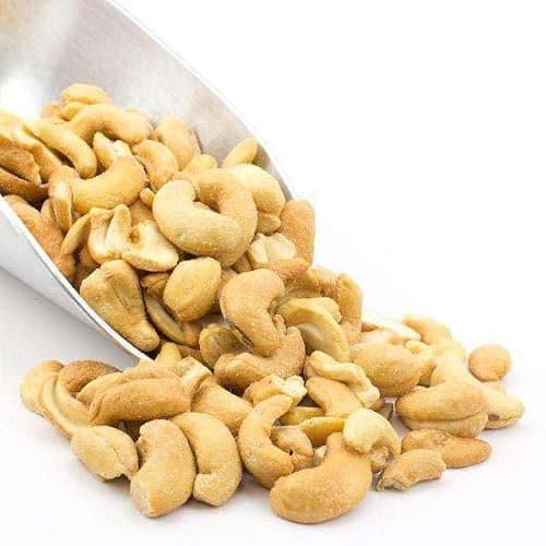 Whole Roasted Salted Cashews 320s - Crunchy Buttery Sea Salt - Vegan - Snacking Trail Mix (3 LB)