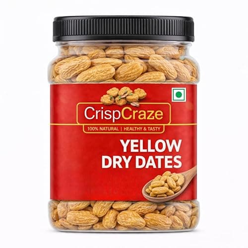 Yellow Dates Dry Khajoor (Pila Chuara) 1000 Gm, chuhara, dats, dry dates, pilli kharak, kharak 1kg