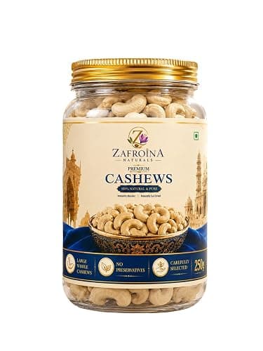 Zafroina Naturals Premium W320 Cashews 250g