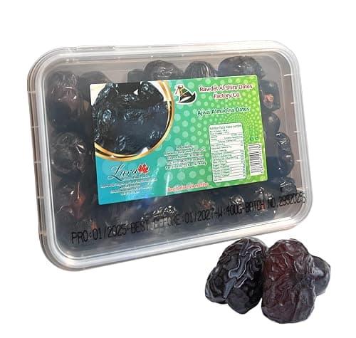Ajwa-Almadina Dates, Premium Quality, All Natural. (400g)