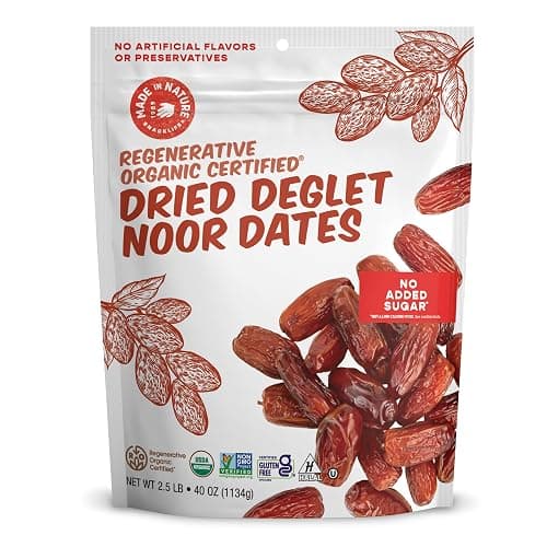 Made In Nature Organic Deglet Noor Dates, 40-Ounce (Pack of 1)