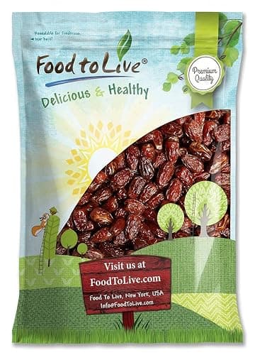 Medjool Dates,10 Pounds - Non-GMO Verified, Large Dried Meaty Dates with Pits, Unsweetened, Unsulphured, Vegan, Sirtfood, Bulk. Good Source of Potassium and Fiber. Great for Snacking, Baking, Desserts