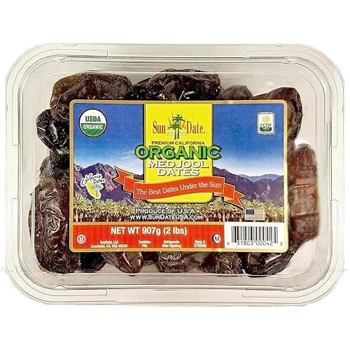 Organic California Medjool Dates, 2 lbs, (907g)